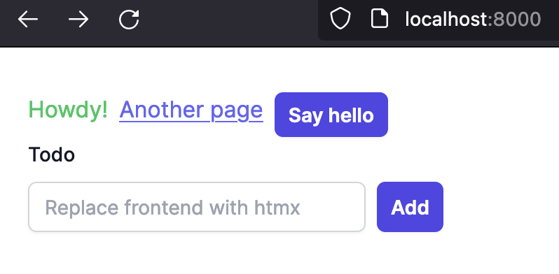 updated page