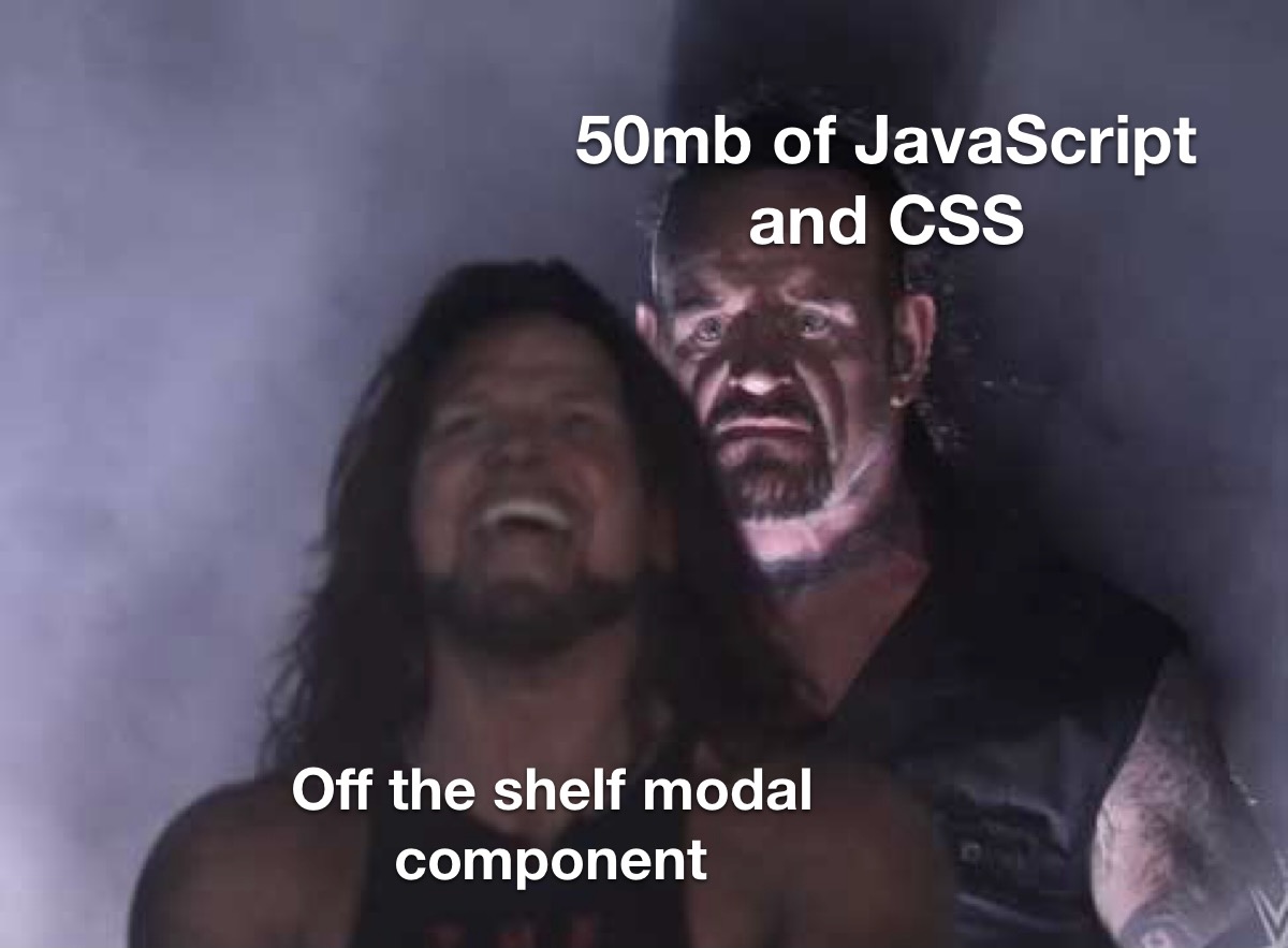Build a Tailwind modal with Angular and NgRx featured image